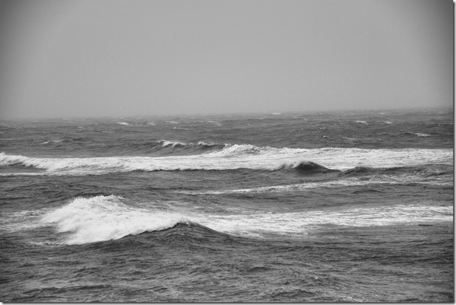 storm,Air Force Beach,waves,arctic outflow
