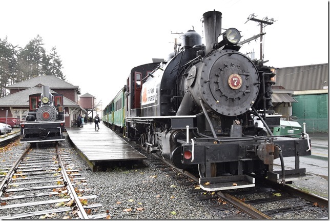 Alberni Pacific,Trick or Treat Train,McLean Mill National Historic Site,steam locomotive