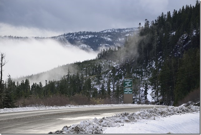 Strathcona Parkway,Mt Washington,snow,winter,nature