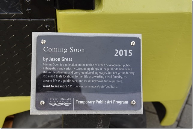 Nanaimo,art,Maffeo Sutton Park,Jason Gress,Temporary  Art Program