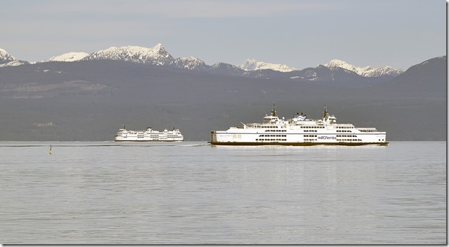 BC Ferries,Queen of Alberni,Queen of Oak Bay,Orlebar Point,Gabriola Island,Georgia Strait,British Columbia