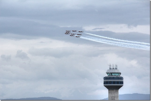 RCAF,Snowbirds.,431 Air Demonstration Squadron,19 Wing,CFB Comox,CT-114 Tutor