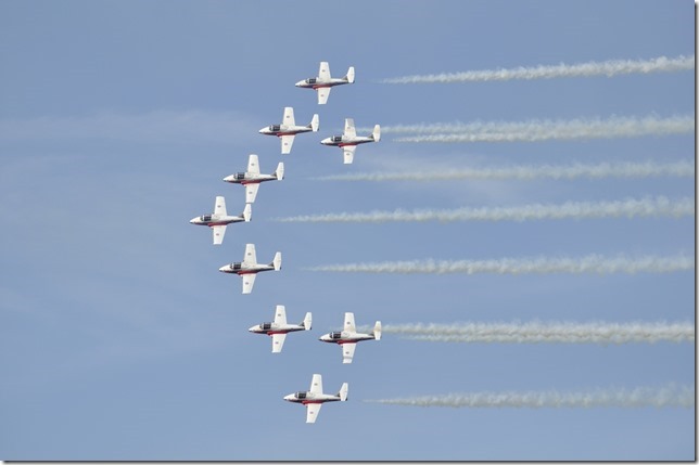 RCAF,Snowbirds.,431 Air Demonstration Squadron,19 Wing,CFB Comox,CT-114 Tutor