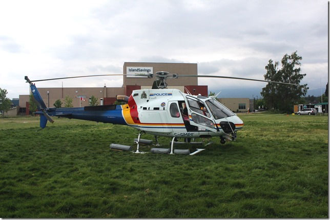 C-GMPF,RCMP,YQQ,helicopter,Duncan,RCMP-E-Division,Aerospatiale AS350 B3
