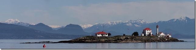 Entrance Island Light,Gabriola Island,Georgia Strait,British Columbia,Gulf Islands,Lighthouse