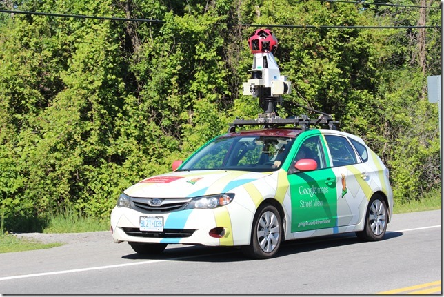 Google Street View car,Ontario