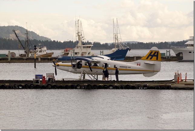 Nanaimo,ocean,marina,float plane,C-GUTW,Harbour Air,Dehavilland DHC-3