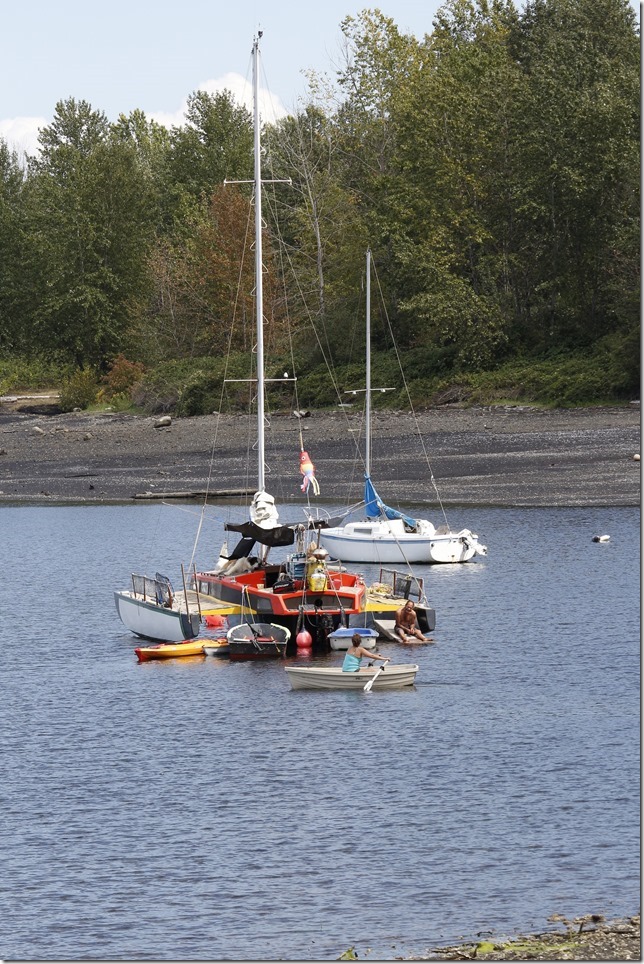 Ladysmith,ocean,ships,Highway 1,Ladysmith Community Marina,trimaran