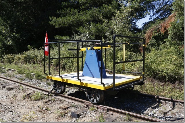 trains,rail,Coombs,Highway 4A,handcar,Mark Charland,Alberni Pacific Railway