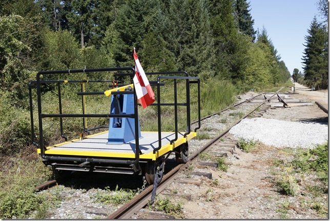 trains,rail,Coombs,Highway 4A,handcar,Mark Charland,Alberni Pacific Railway