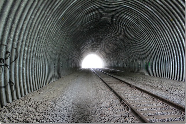 E&N, rail, rail road, rail way,Vancouver Island,tunnel,Ladysmith,Highway 1,culvert