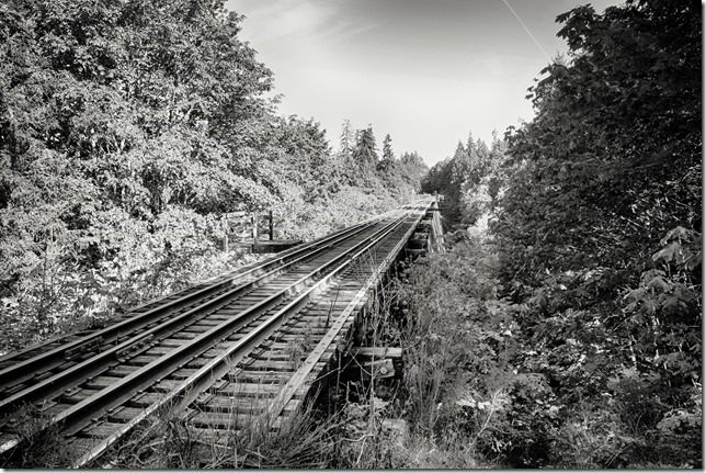 E&N, rail, rail road, rail way,Vancouver Island,bridge,French Creek