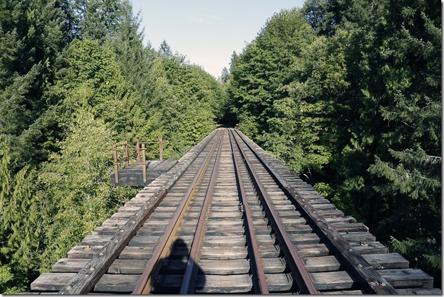 E&N, rail, rail road, rail way,Vancouver Island,bridge