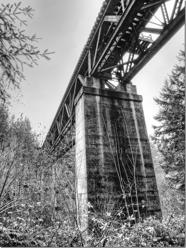 E&N, rail, rail road, rail way,Vancouver Island,bridge,Englishman River,Highway 19