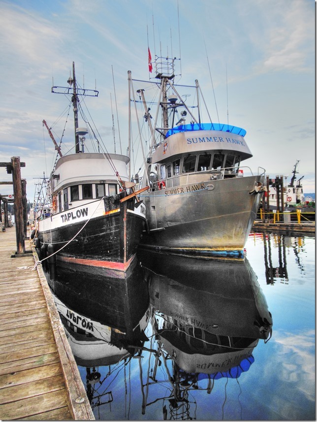 fish boat,ship,Nanaimo,marina,Taplow,Summer Hawk