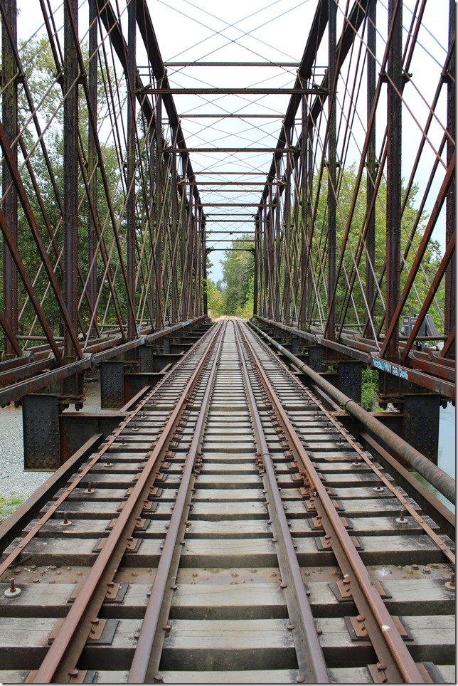 E&N, rail, rail road, rail way,Vancouver Island,bridge,Duncan,Cowichan River