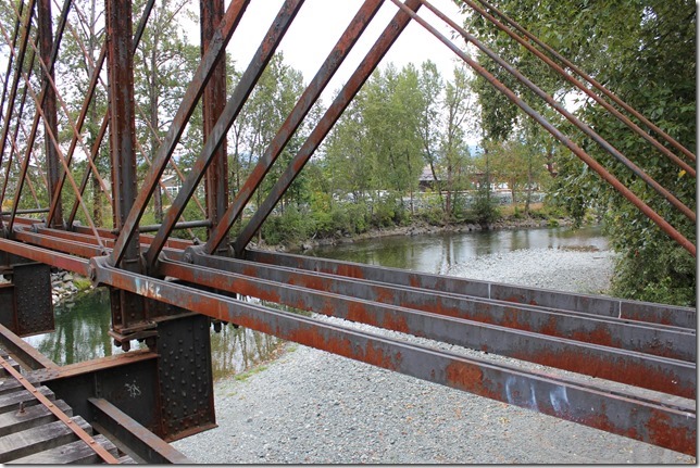 E&N, rail, rail road, rail way,Vancouver Island,bridge,Duncan,Cowichan River