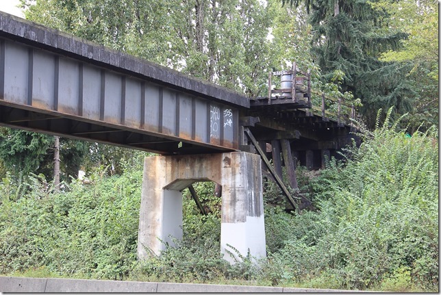 E&N, rail, rail road, rail way,Vancouver Island,bridge,Cedar,Wellcox