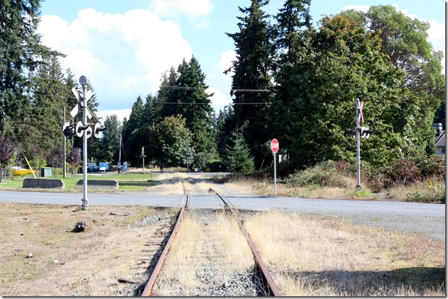 E&N, rail, rail road, rail way,Vancouver Island,MacMillan Bloedel,Chemainus,Henry Road