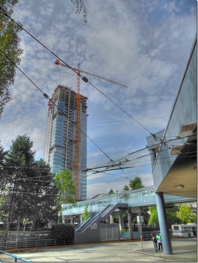 Burnaby,buildings,transportation,construction,Skytrain,Metrotown
