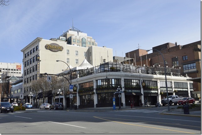 Strathcona Hotel,Victoria,tourism,Douglas Street