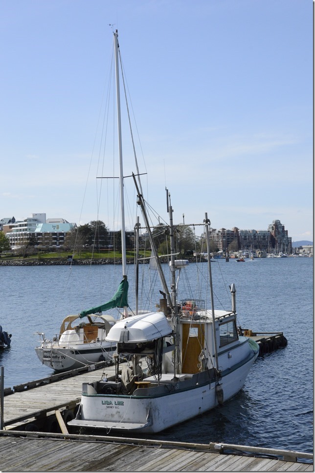 Lisa Lee,ships,James Bay, ocean, Victoria,summer,fish boat