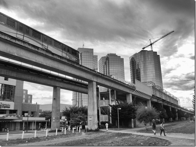 transportation,rail,Sky Train,Metrotown,Burnaby