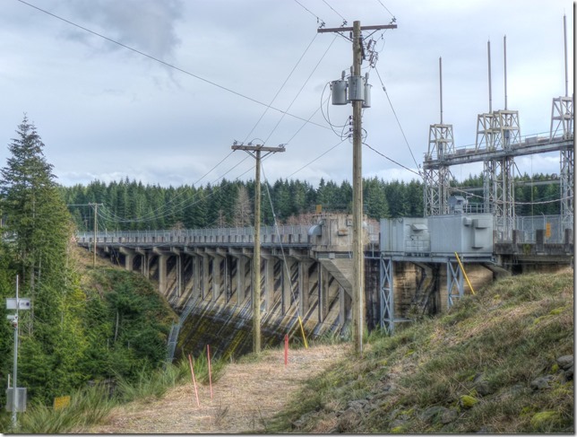 BC Hydro,Campbell River,dam,Highway 28,John Hart dam