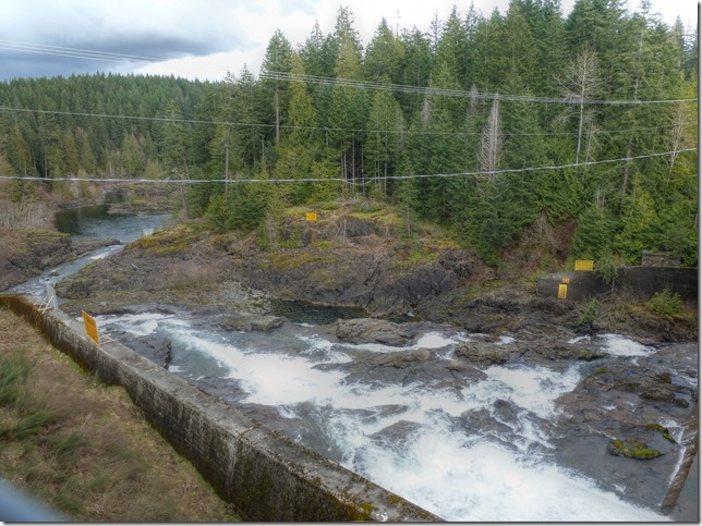BC Hydro,Campbell River,dam,Highway 28