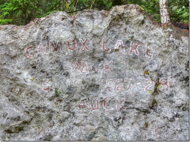 Comox Lake,nature,hiking,outdoors,Cumberland,boulders,Comox Lake Park
