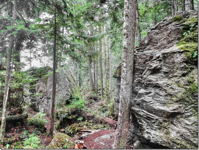 Comox Lake,nature,hiking,outdoors,Cumberland,boulders,Comox Lake Park