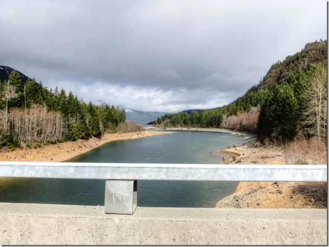 Highway 29 Bridge,Strathcona,north island,bridges,Westmin Road,winter,Upper Campbell Lake 