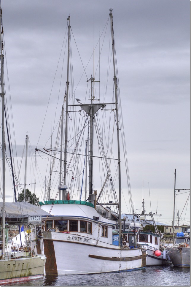 Deep Bay,fish boat,Baynes Sound,Pacific Spirit