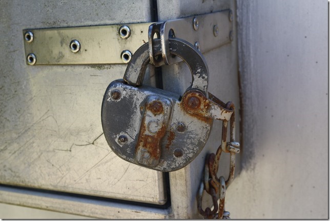 CPR,railway locks,railroad locks,locks,rail,trains,E & N Railway,history,The train don&rsquo;t run here anymore