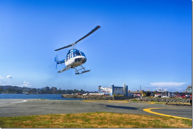 Victoria,helicopter,Helijet,Ogden Point,Camel Point Heliport,C-GXHJ,Bell 206L-1