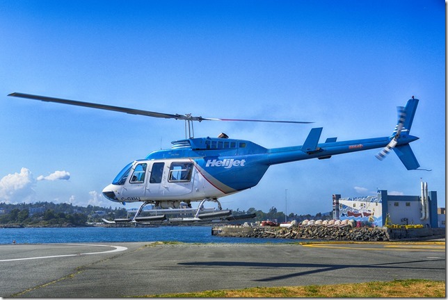 Victoria,helicopter,Helijet,Ogden Point,Camel Point Heliport,C-GXHJ,Bell 206L-1