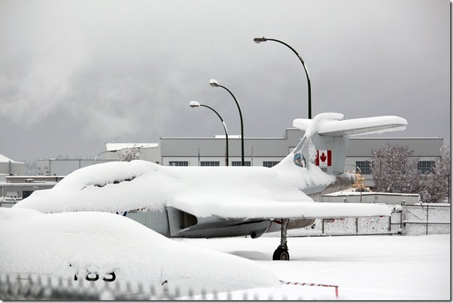 Comox,19 Wing,RCAF,museum,airport,airplane,Comox Valley,YQQ,winter,snow