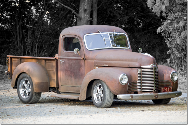 truck,antique,vehicles,International Harvester KB 1 half ton pickup