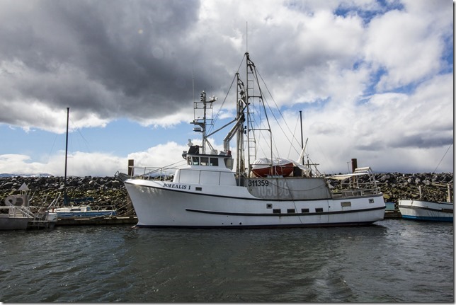 Comox,fisherman's wharf,marina,fish boat,spring,Borealis I