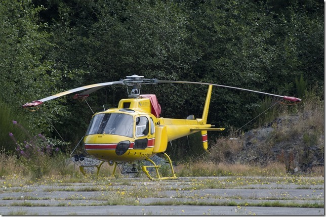 Alert Bay,North Island,Cormorant Island,Queen Charlotte Strait,helicopter,C-GTNU,Name: Grizzly Helicopters Ltd,Aerospatiale AS 350 B-2