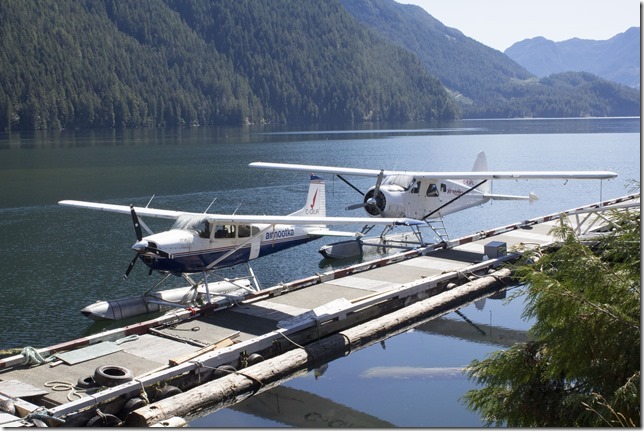 Gold River,Highway 28,history,North Island,air craft,C-GIUR,C-CJFL,float plane,Air Nootka,ocean,1956 De Havilland DHC-2 MK. I,1977 Cessna A185F