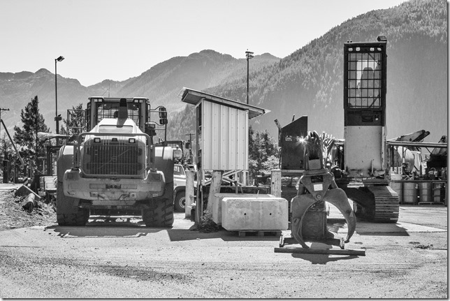 Gold River,Highway 28,history,North Island,logging equipment,forestry,log sort