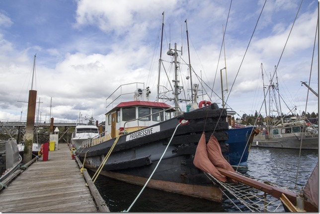 YTL 435,tugs,tug boats,ships,Comox,marina,history,Progressive III