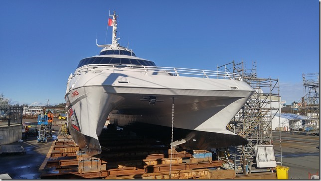 Victoria,shipyard,Point Ellice,Point Hope Shipyard,Catamaran,ships,V2V Empress
