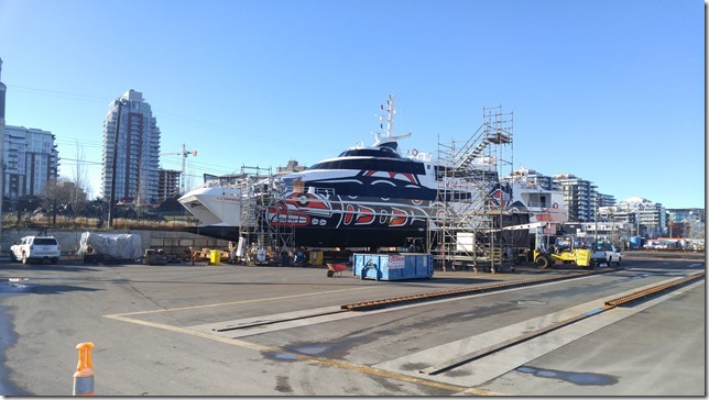Victoria,shipyard,Point Ellice,Point Hope Shipyard,Catamaran,ships,V2V Empress