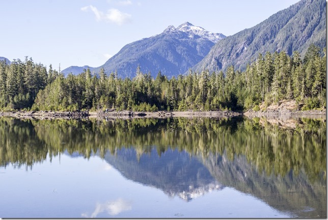 Strathcona Provincial Park,lake,mountain,nature,clouds,Vancouver Island,summer,Buttle Lake,Ralph River,Mount Phillips