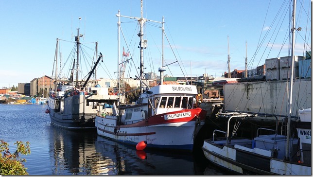 Salmon King,Victoria,James Bay,fall,fish boat