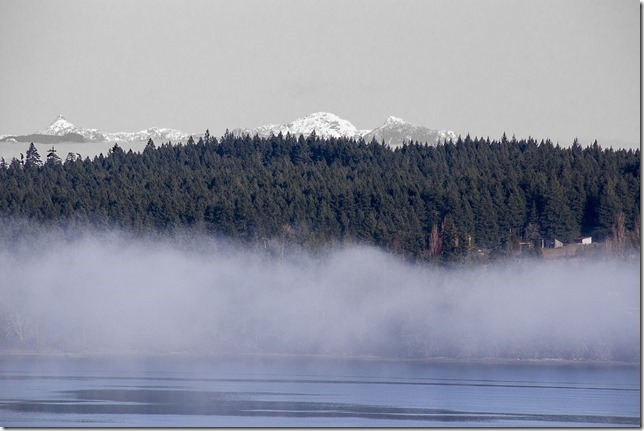 Denman Island,ocean,trees,mountains,nature,Baynes Sound,Gulf Islands,fall,Vancouver Island