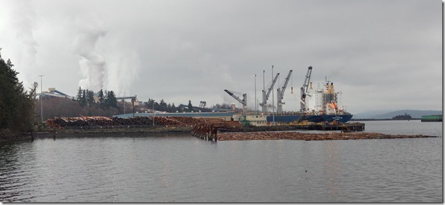 Crofton,ships,Catalyst Paper,forestry,winter,ocean,Star Lofoten,bulk carrier