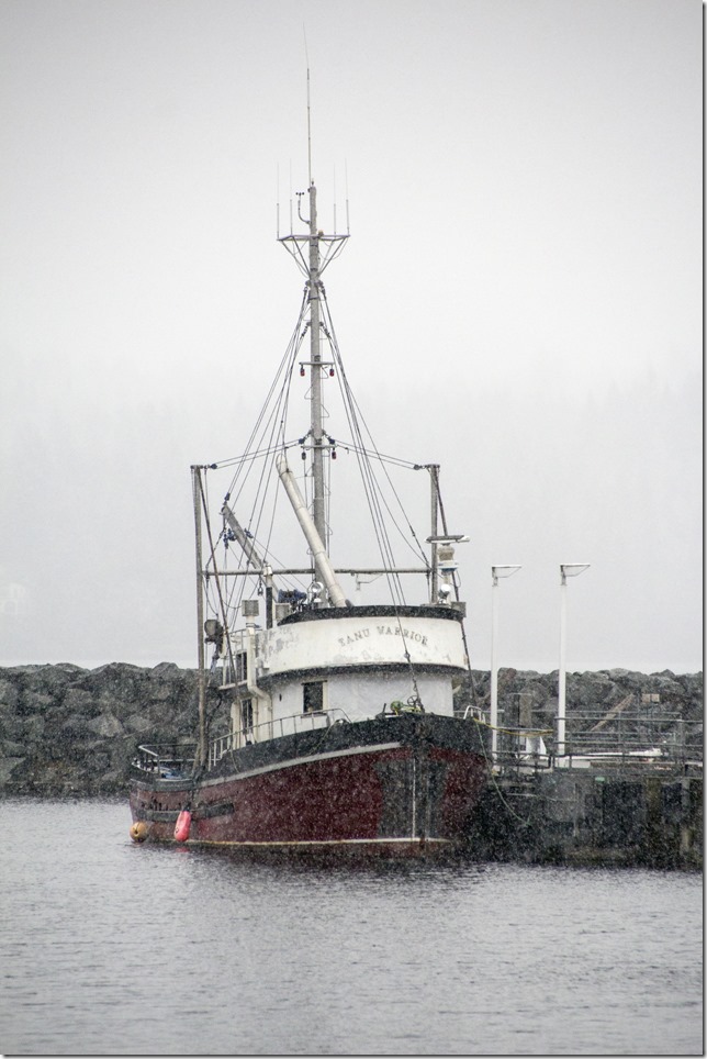 marina,fishboat,marina,fishing,ships,,winter,Campbell River,Tanu Warrior